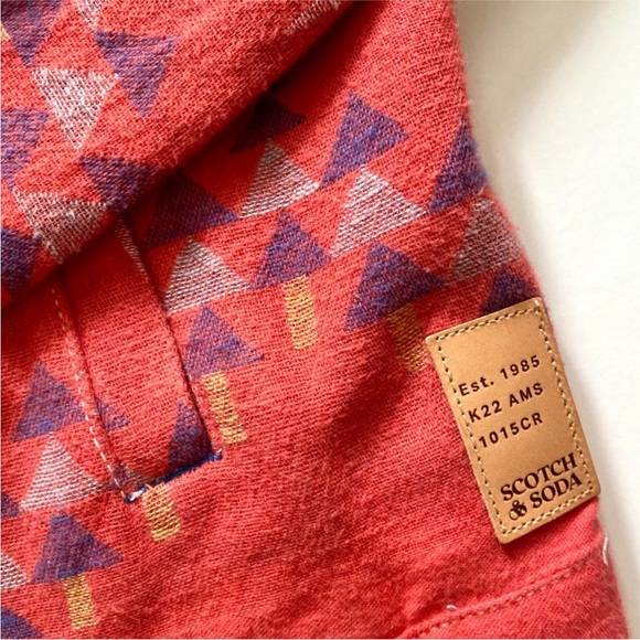 Scotch & Soda Ikat Jacquard Overshirt in Size XL - Picture 3 of 4